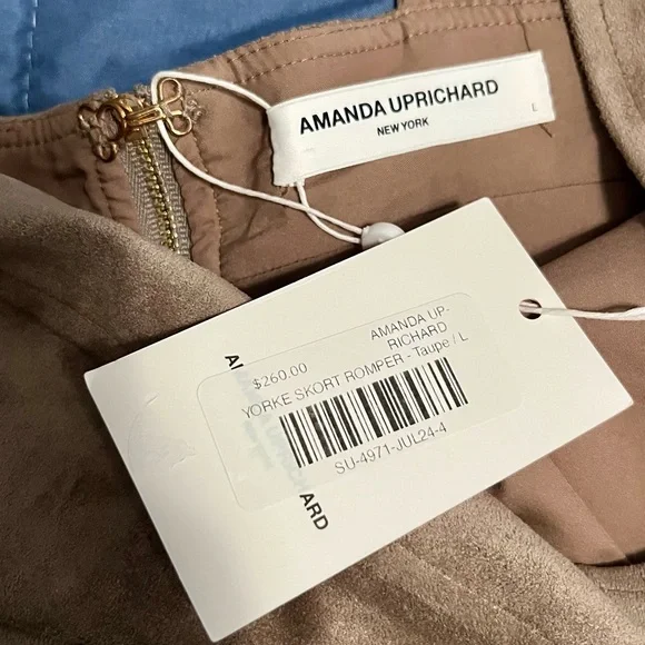 NWT Amanda Uprichard Yorke Skort Romper - Picture 6 of 6